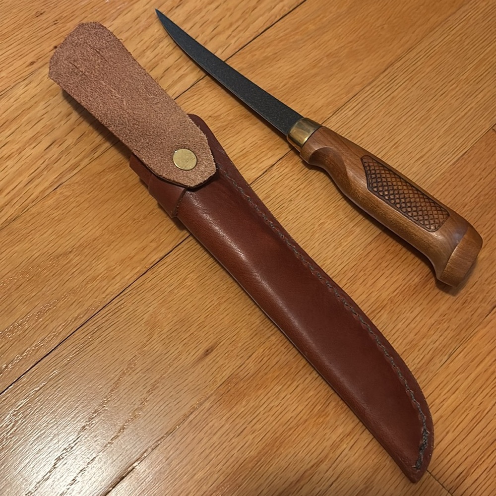 Artisan Knife with Leather Sheath - Picture 3 of 4